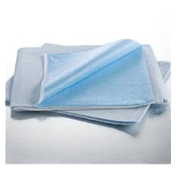 Sheet Bed 40 in x 90 in White / Blue 50/Ca